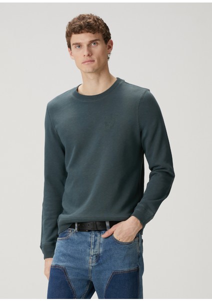 Stony Skull Petrol Sweatshirt