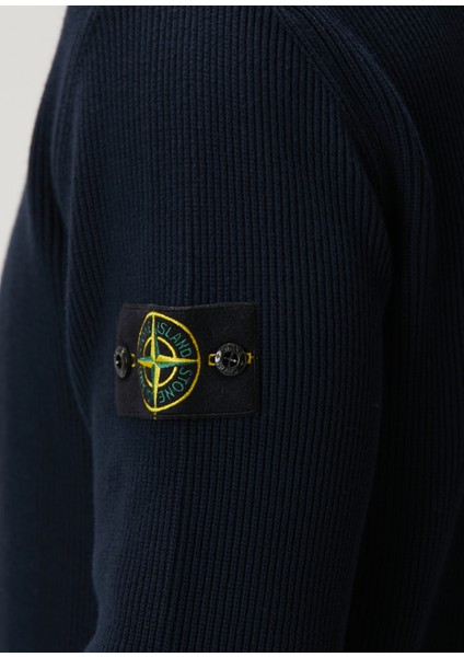 Siyah Logo Detaylı Kazak