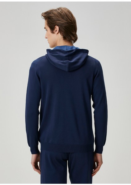 Koyu Mavi Sweatshirt