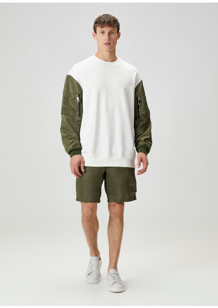 Haki Beyaz Sweatshirt fiyatları
