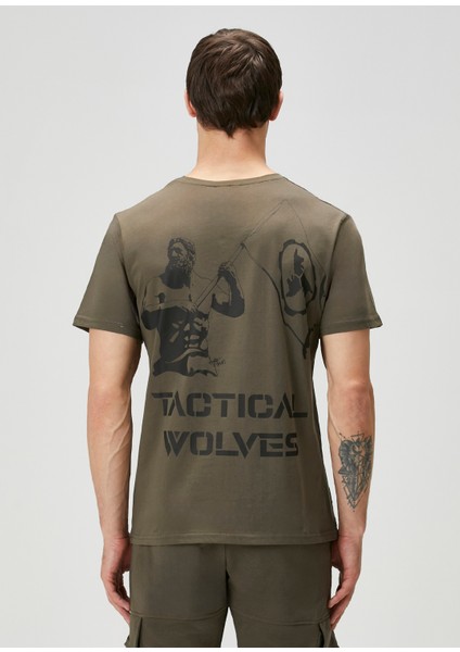 Yeşil Baskılı T-Shirt fırsatları