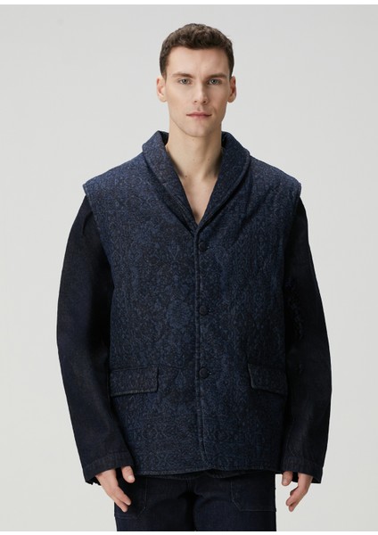 Lacivert Denim Ceket modelleri