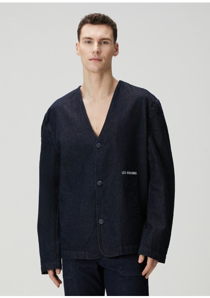 Lacivert Denim Ceket indirimleri
