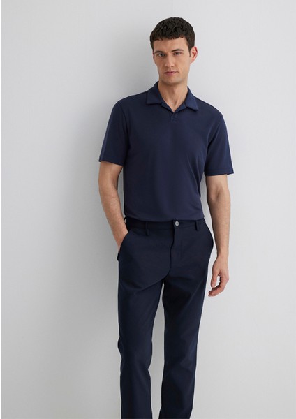 Lacivert Polo Tişört 0613008-83699