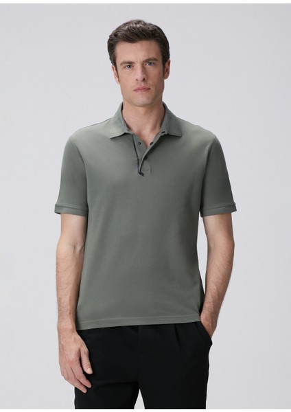 Haki Polo T-Shirt