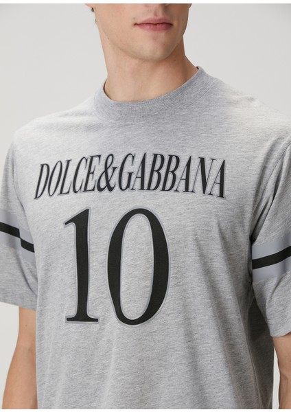 Gri Logo Detaylı T-Shirt indirimleri
