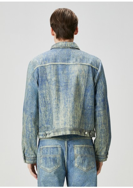 Mavi Organik Pamuk Denim Ceket fırsatları