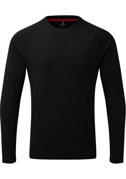 Uv Tec Siyah Uzun Kollu Erkek Spor T-Shirt