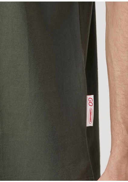 Haki Baskılı T-Shirt