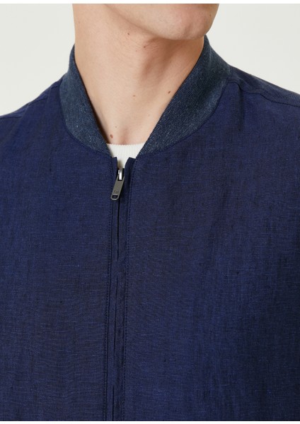 Lacivert Keten Bomber Mont indirimleri