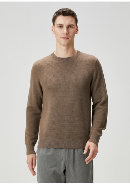 Maden Taupe Merino Kazak