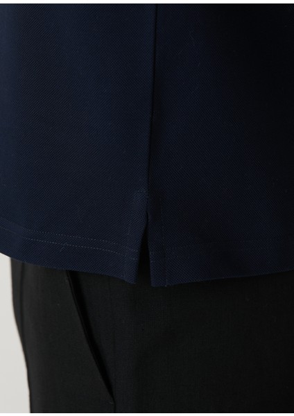 Lacivert Polo Yaka T-Shirt