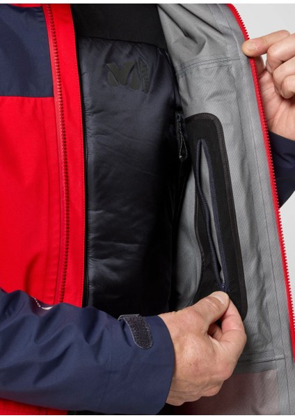 MIV7739 7317 Kamet Light Gore-Tex Plain 3l Safir Erkek Ceket