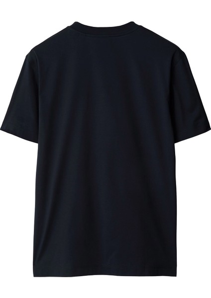 Lacivert Pamuklu Kısa Kollu Erkek T-Shirt indirimleri