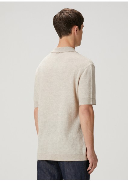 Bej Polo Yaka T-Shirt fırsatları
