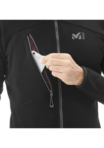 MIV7681 0247 Elevationpowerh Tam Fermuar Siyah Erkek Polar fırsatları