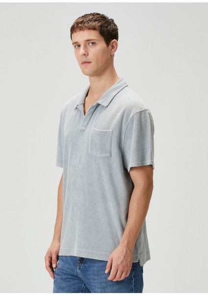 Açık Gri Polo T-Shirt modelleri