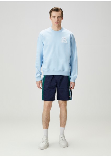 Looking At The Beauty Of The World Mavi Sweatshirt