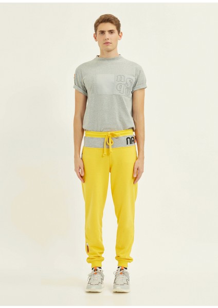 Rebu Jogger Sarı Unisex Eşofman Altı
