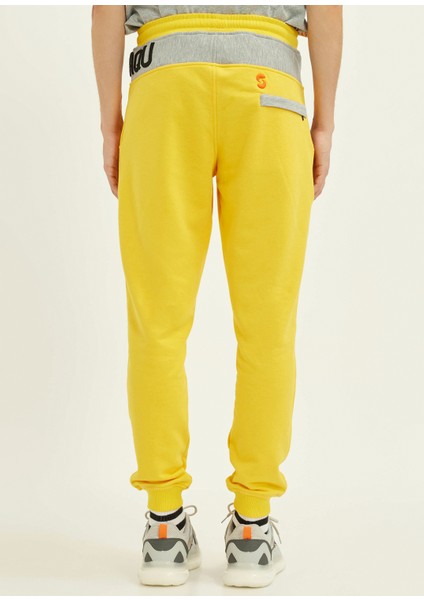 Rebu Jogger Sarı Unisex Eşofman Altı