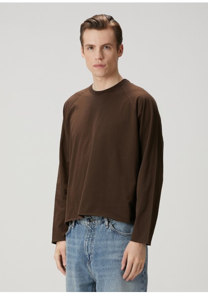 Jameson Kahverengi Uzun Kollu T-Shirt modelleri