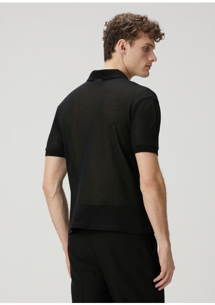 Siyah Polo Yaka T-Shirt modelleri