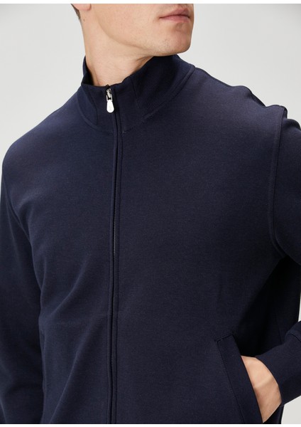 Lacivert Sweatshirt