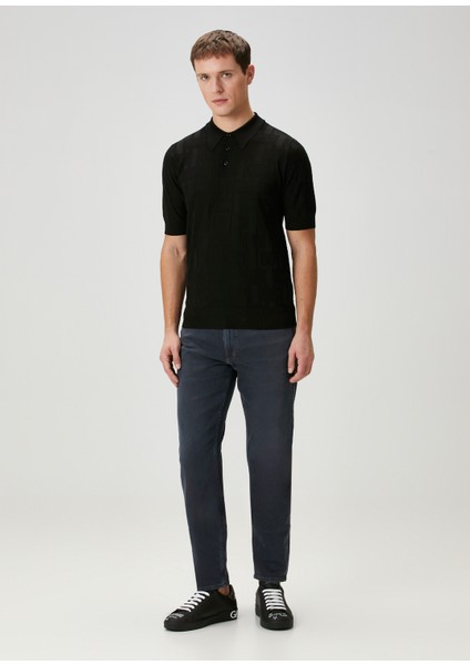 Siyah Ipek Polo T-Shirt fiyatları