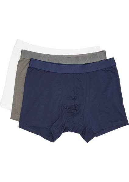 Çok Renkli 3lü Boxer Seti