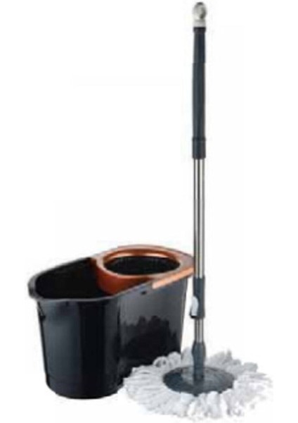Döner Başlıklı Mikrofiber Temizlik Seti 19 Lt, Pratik Ve Hızlı Temizlik İmkanı