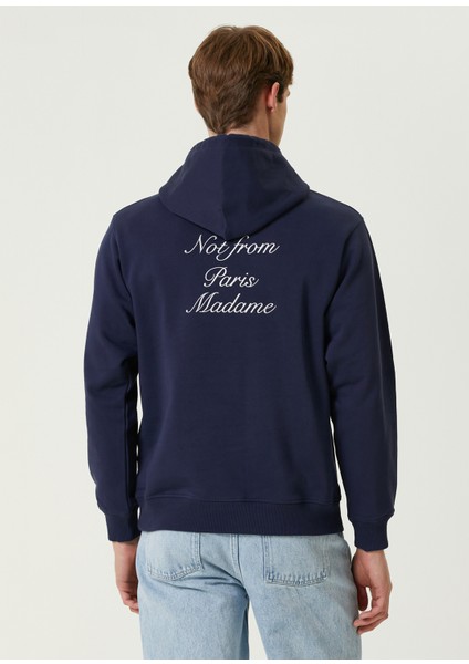 Lacivert Kapüşonlu Sweatshirt fırsatları
