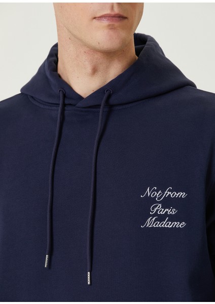Lacivert Kapüşonlu Sweatshirt indirimleri