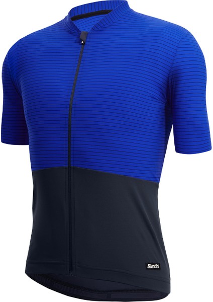 Colore Riga Kısa Kollu Mavi Unisex Bisiklet Forması