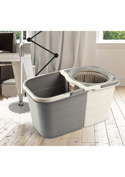 Döner Başlıklı Mop Seti, 19 Lt, Temizlik İçin Çok Amaçlı Ve Pratik Kullanım fırsatları