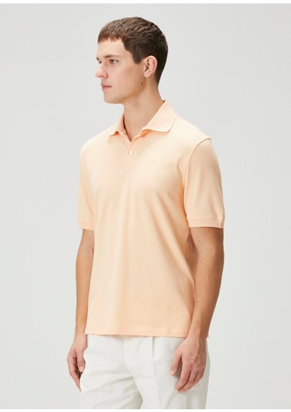 Turuncu Polo Yaka T-Shirt modelleri