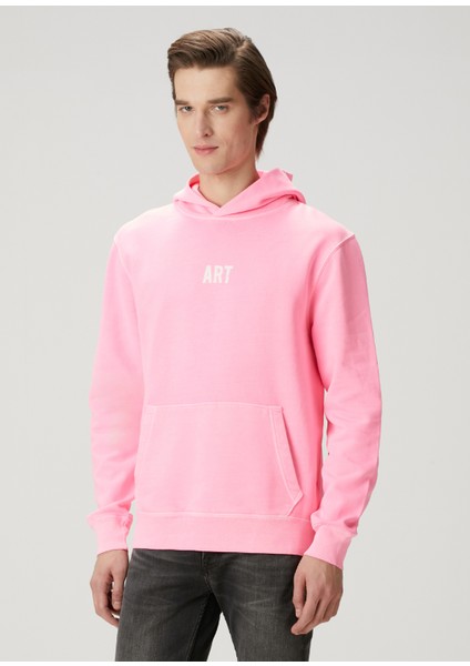 Sanchi Pembe Kapüşonlu Sweatshirt modelleri