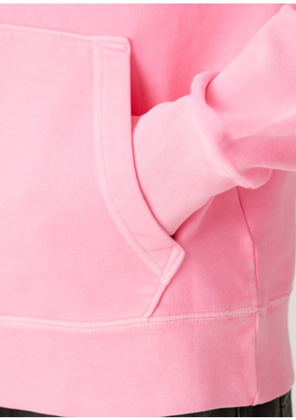 Sanchi Pembe Kapüşonlu Sweatshirt