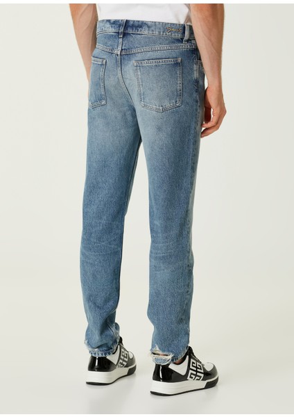 Slim Fit Mavi Jean Pantolon