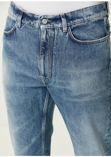Slim Fit Mavi Jean Pantolon