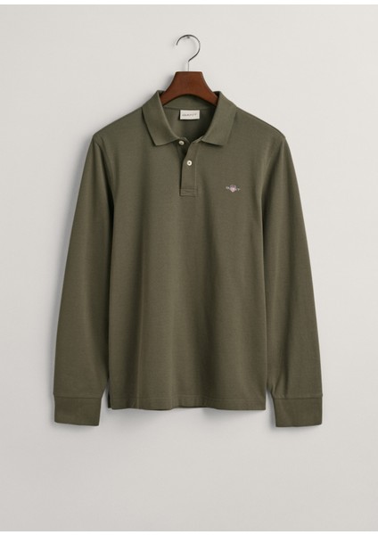 Yeşil Regular Fit Polo Yaka Erkek T-Shirt fırsatları