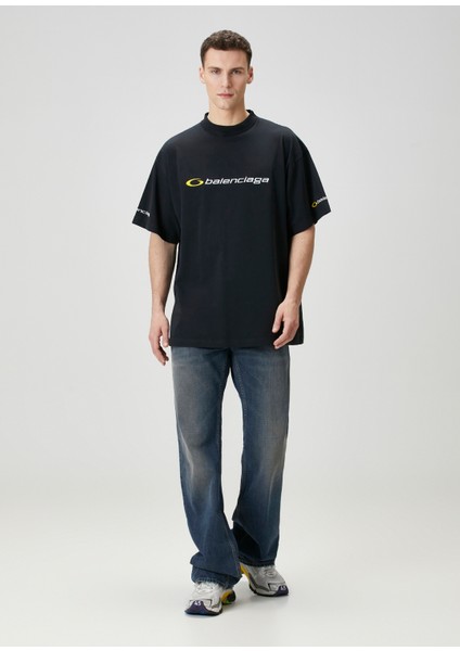 Siyah Logo Nakışlı T-Shirt fiyatları