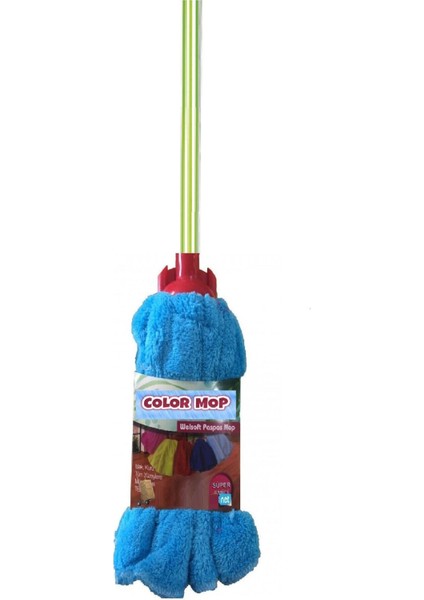 Yumuşak ve Dayanıklı Paspas, Saplı ve Plastik Kaplamalı Temizlik Seti