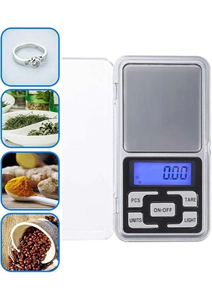 Dijital Hassas Elektronik Kuyumcu Cep Terazisi Tartı 200 gr 0.01 gr modelleri