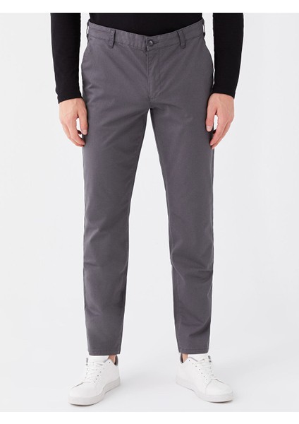 Yeni Sezon Standart Kalip Erkek Chino Pantolon - S40158Z8