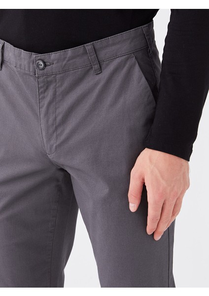 Yeni Sezon Standart Kalip Erkek Chino Pantolon - S40158Z8
