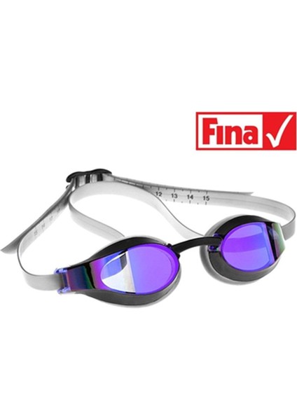 Renkli Yarış Gözlüğü, Mor ve Gökkuşağı Tonlarında Şık Tasarım