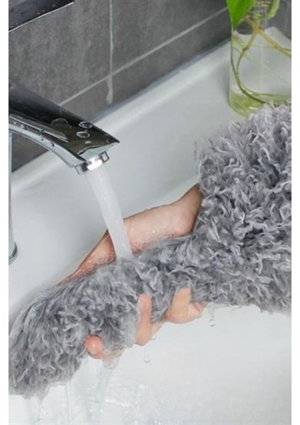 Uzayabilen 3 Başlıklı Püsküllü Çok Fonksiyonlu Teleskopik Paspas Seti fırsatları