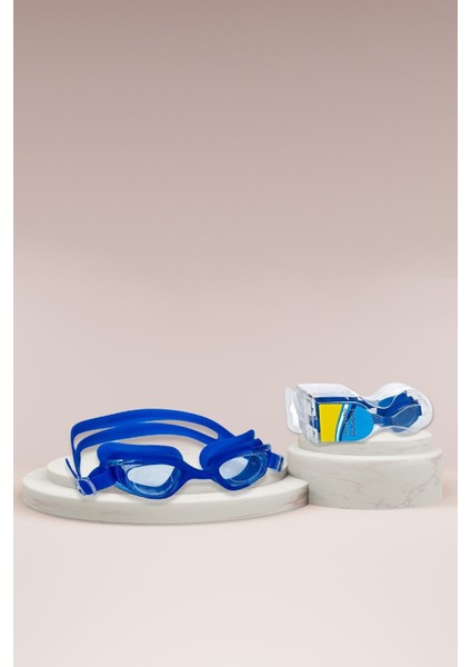 Ayarlanabilir Silikon Yüzme Gözlüğü, Su Geçirmez, Kutulu, Havuz ve Deniz Kullanımı Için