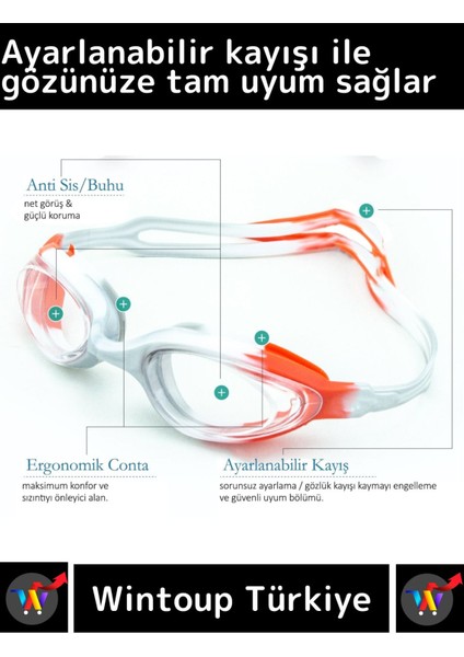 Çocuklar Için Ayarlanabilir Su Geçirmez Uv Koruma Deniz Gözlüğü fiyatları