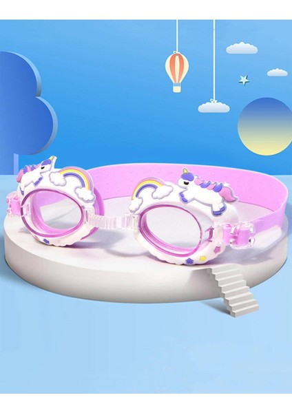 Renkli Çocuk Yüzme Gözlüğü, 3- 8 Yaş, Havuz ve Deniz Kullanımı Için Ideal fiyatları